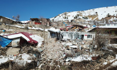 Kahramanmaraşın en zirvedeki dağ köyünde 130 evden 20 ev kaldı