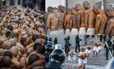 Dünya bu görüntüleri konuşuyor Yarı çıplak, elleri kelepçeli, yalın ayak götürüldüler...