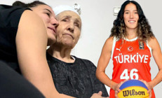 Milli basketbolcu Nilay ile babaannesinin son görüntüleri ortaya çıktı