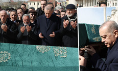 Cumhurbaşkanı Erdoğan, iş insanı Kemal Coşkunun cenaze törenine katıldı