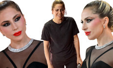 İki görüntü arasında sadece dakikalar var… Lady Gaga’dan unutulmaz Oscar performansı: Sahneye sıfır makyaj çıktı