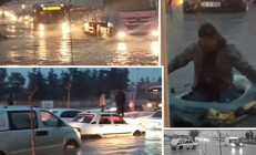 Şanlıurfa’da yollar göle döndü Okullar tatil edildi... Meteorolojiden yeni uyarı geldi