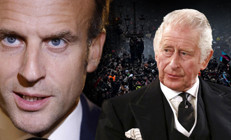 İngilizler Utanç verici diye duyurdu Macron Kral Charlesın ziyaretini iptal etmek zorunda kaldı