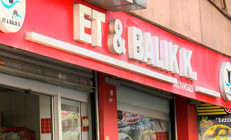Et ve Balık K. tabelası ortalığı karıştırdı: Vatandaşlar tepki gösterdi