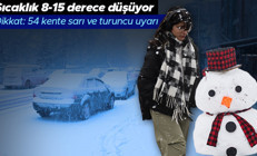 Son dakika... Meteorolojiden yeni hava durumu raporu: Sıcaklıklar 8-15 derece düşüyor... Yoğun kar alarmı