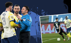 Fatih Karagümrük - Fenerbahçe maçında çok konuşulan penaltı kararı Bir gol iptal edildi...