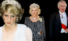 Balayında bile üç kişilerdi: Bu hikâyede yanan Diana, amacına ulaşan Camilla oldu