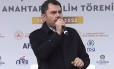 Bakan Kurum: Afetin yaralarını hep birlikte saracağız