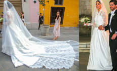 Gelin alayı sokaktan geçti: Ünlü yazarın büyük mutluluğu