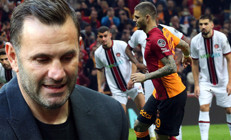 Galatasarayda Mauro Icardi penaltı kaçırdı, Okan Buruk çok sinirlendi Kulübeyi yumrukladı, bu sezon bir ilk...