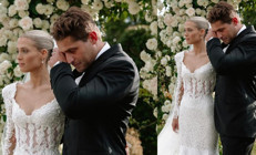 Düğündeki kız da evlendi: Damat onu görünce ağlamış