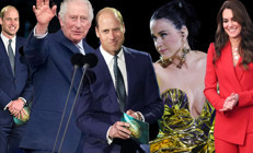 Taç giyme töreni kutlamaları sürüyor... Onları hiç böyle görmediniz: Kraliyet ailesi konserde coştu Gecenin yıldızı William ve Kate oldu