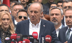 Memleket Partisi Genel Başkanı Muharrem İnce adaylıktan çekildi