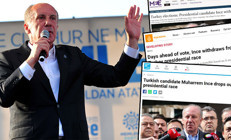 Muharrem İncenin adaylıktan çekilme kararı dünyada böyle yankılandı
