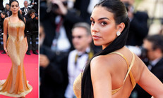 Bir zamanlar tezgahtar olarak çalışıyordu... Kırmızı halıda pırıl pırıl parladı