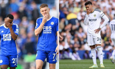 Premier Ligde Leicester City ve Leeds United küme düştü