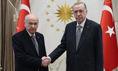 Beştepede kritik zirve Cumhurbaşkanı Erdoğan ve Devlet Bahçeli bir araya geldi