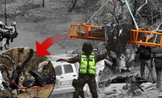 Dünyanın kanını donduran keşif: Uçurum kenarında 45 torba insan cesedi