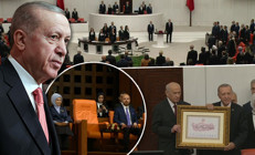 Cumhurbaşkanı Erdoğan, Mecliste yemin etti