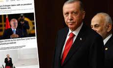 Cumhurbaşkanı Erdoğanın yemin töreni dünya basınında...