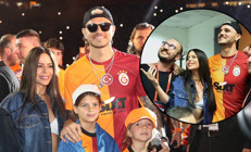 Galatasarayın şampiyonluk kutlamasında Icardi ile düet yapan Simge Sağın: O kadar şaşkınım ki, kalbim yerinden çıkacaktı...