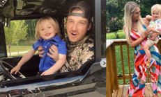 Ünlü şarkıcıya şok  2 yaşındaki oğlunun yüzünü, annesinin köpeği ısırdı