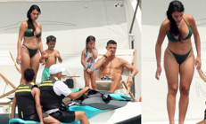 Ayrılık iddiaları böyle yalanlandı: Çoluk- çocuk lüks yata doluştular