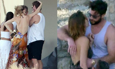 Sevgilisi kollarının arasında: Etrafı insanlarla çevriliydi, onun gözleri sadece bir kişiyi gördü