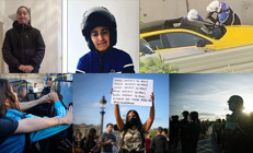 Fransada gergin cenaze töreni Görüntüler ortaya çıktı... İşte her şeyin başladığı o an: Kımıldama yoksa ateş ederim