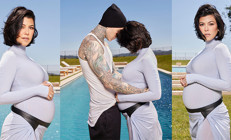 Bebek müjdesini pankartla duyurmuştu: Hamileliğinden milyon dolarlar kazanacak