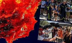 Kerberos cehennemi Kavurucu sıcaklar Avrupayı alarma geçirdi