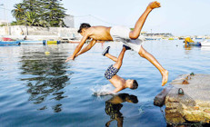 Termometreler alev aldı