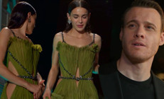 Muhteşem geceye Leyla damgası... Güzelliği ile nefes kesti