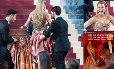 İki kişi fiyongunu çözmüştü: Entrikalı elbiseye kıyamadı, engelleri aşıp elleriyle düzeltti