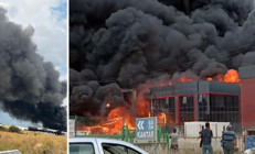Tekirdağda kimya fabrikasında yangın