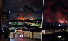 18 ay sonra bir ilk... Rusya kâbusa uyandı: 6 koldan saldırı İşte ilk görüntüler