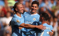 Manchester City 5-1 Fulham (Erling Haaland tarihe geçti)
