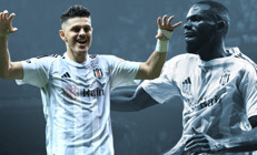 Beşiktaş - Sivasspor maçında Omar Colley gollerine devam etti, Rashica siftah yaptı