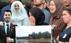 Kırklarelinde sel felaketinde hayatını kaybeden doktor Selman Bağışlar ve eşi için tören