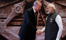 G20 Liderler Zirvesi başladı... Cumhurbaşkanı Erdoğan, Modi tarafından karşılandı