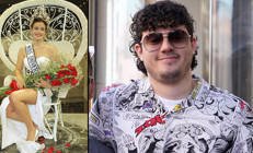 Eski güzellik kraliçesinin oğlu ortaya çıktı: Gururdan göğsü kabardı