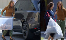 Lüks hayatından geriye kalanları alıp gitti: Bavulu bile yoktu... Geçmişi çöp poşetlerine sığdırdı