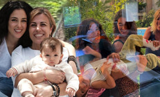 İhanet iddialarının ardından soluğu annesinin yanında aldı Cansu Tosundan aile pozu...