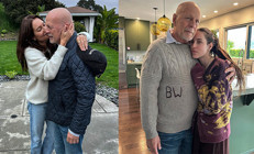 Hastalığı ilerleyen Bruce Willisin kızları üvey annelerini övgüye boğdu: Cesaretin dağları yerinden oynatıyor