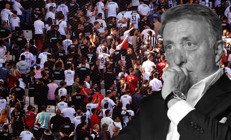 Beşiktaş-İstanbulspor maçında görülmemiş protesto Yönetim istifa sesleri ve 5 dakika sonra...