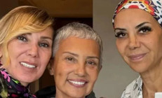 Bahar Öztan ve oryantal Tanyeli hastanede buluştu