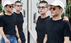 Taze aşıklar alışverişte görüntülendi: Sanki sevgilisi değil asker arkadaşı