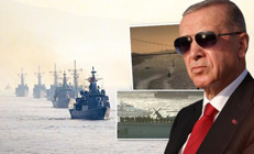 100. yıla özel büyük gurur Türk yıldızları İstanbul semalarında, gemilerimiz Boğazda.. Erdoğana çimariva selamı