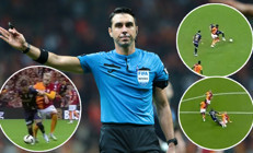 Galatasaray - Kasımpaşa maçının tartışmalı pozisyonları Zahanın gollerinden önce faul ve penaltı var mı