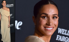 Meghan başladığı yere döndü: Kırmızı halısına kavuştu